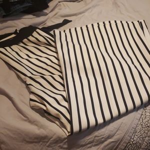 High waist palazzo pant